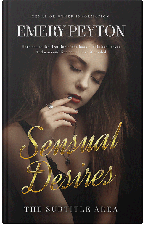 Front view of Zeus #15763 - Premade Erotica Book Cover