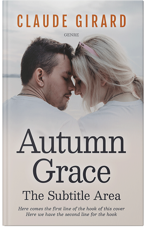 Front view of Timberwolf #15771 - Premade Romance Book Cover