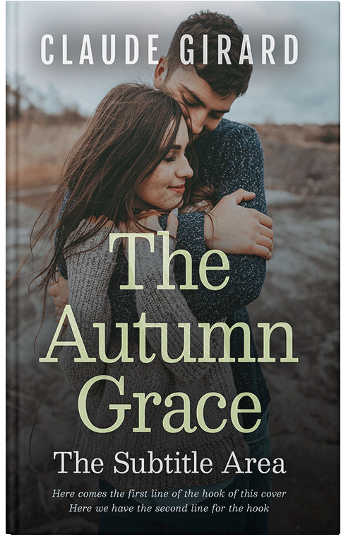 Front view of Heavy Metal #15775 - Premade Romance Book Cover