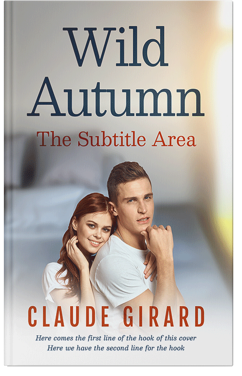 Front view of Cloud #15778 - Premade Romance Book Cover