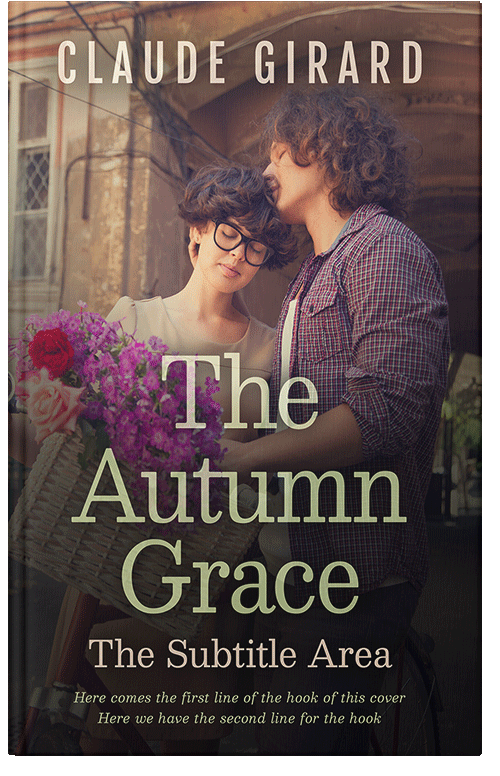 Front view of Thunder #15783 - Premade Romance Book Cover