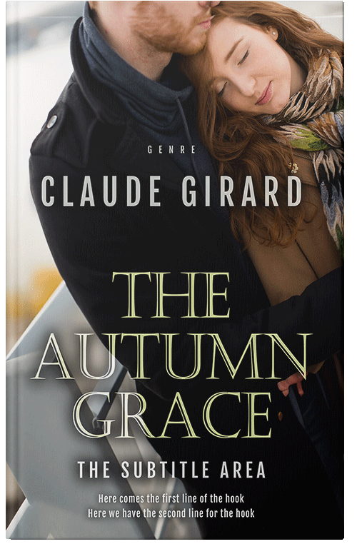 Front view of Zeus #15792 - Premade Romance Book Cover