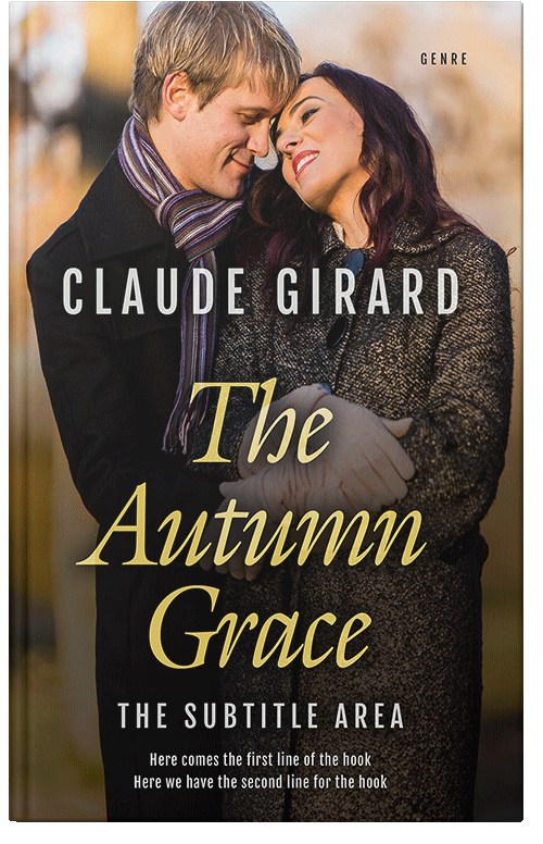 Front view of Brandy #15794 - Premade Romance Book Cover