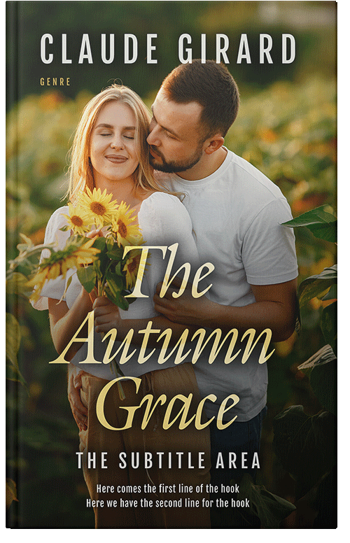 Front view of Sorrell Brown #15795 - Premade Romance Book Cover