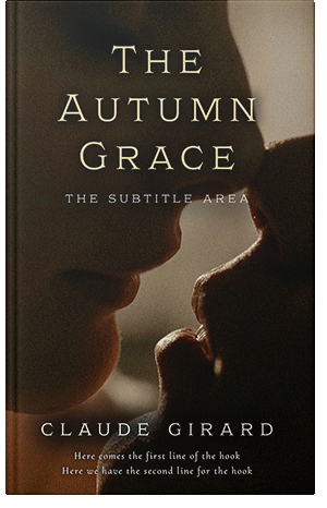 Pre Made Book Cover Graphite