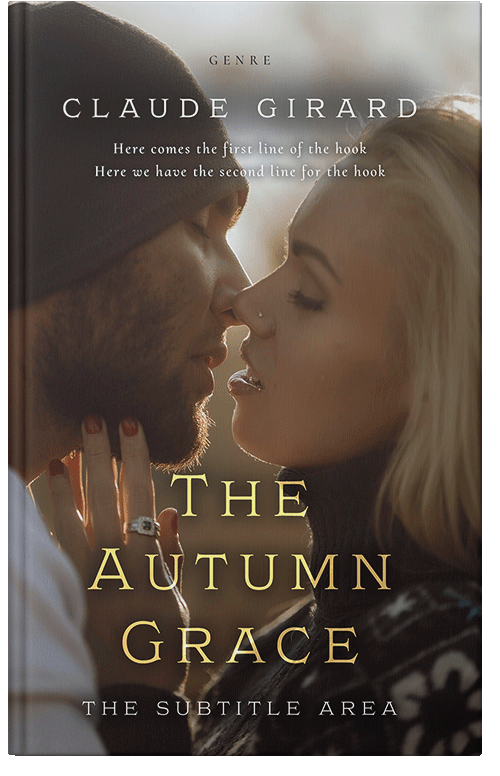 Front view of English Walnut #15805 - Premade Romance Book Cover