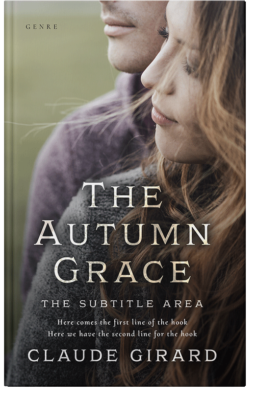 Front view of Dune #15823 - Premade Romance Book Cover