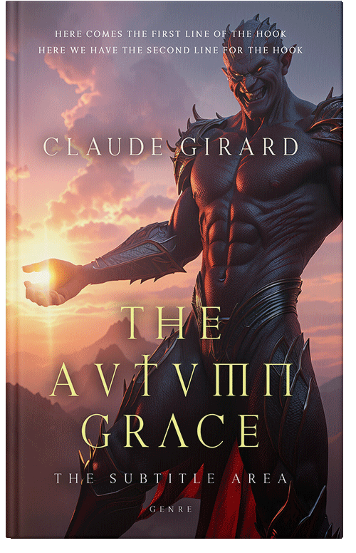 Front view of Tumbleweed #15831 - Premade Fantasy Book Cover