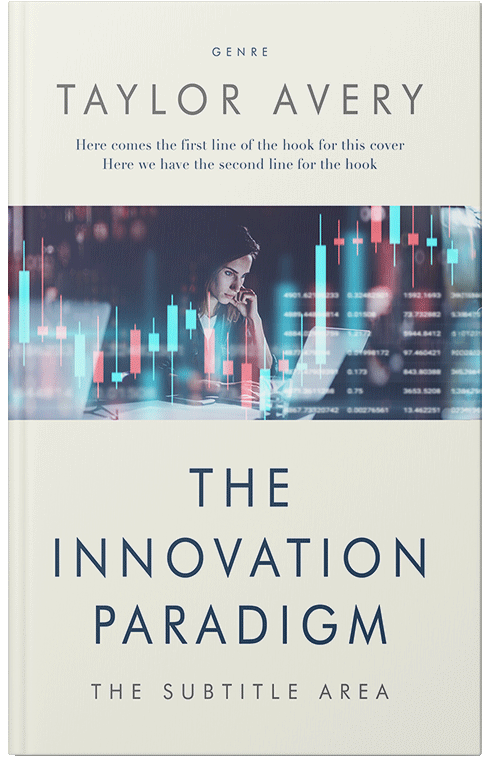 Front view of Fiord #15842 - Premade Business Book Cover