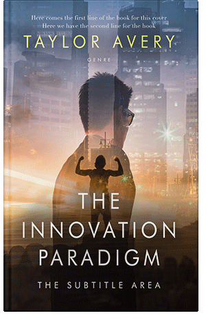 Pre Made Book Cover Ship Gray