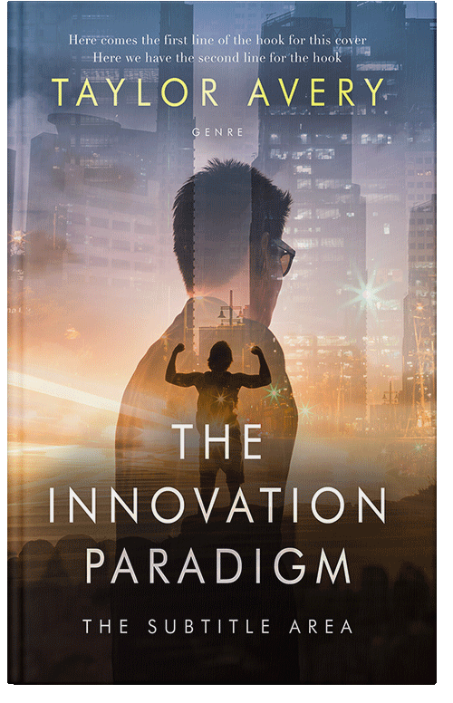 Front view of Ship Gray #15847 - Premade Business Book Cover