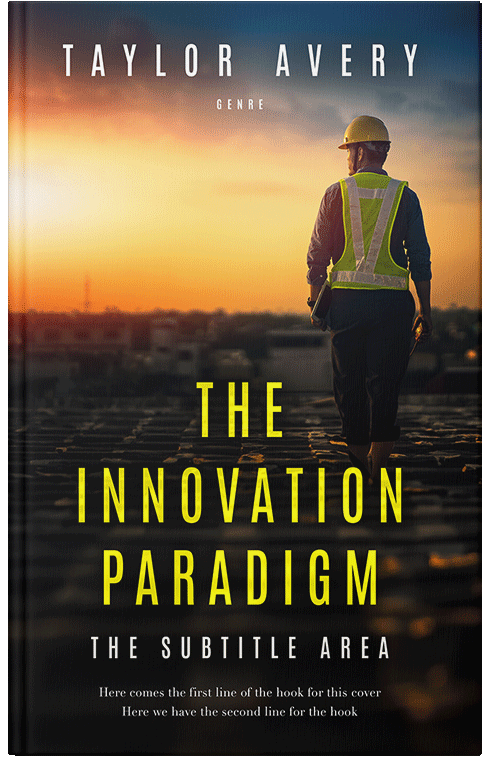 Front view of Zeus #15867 - Premade Business Book Cover