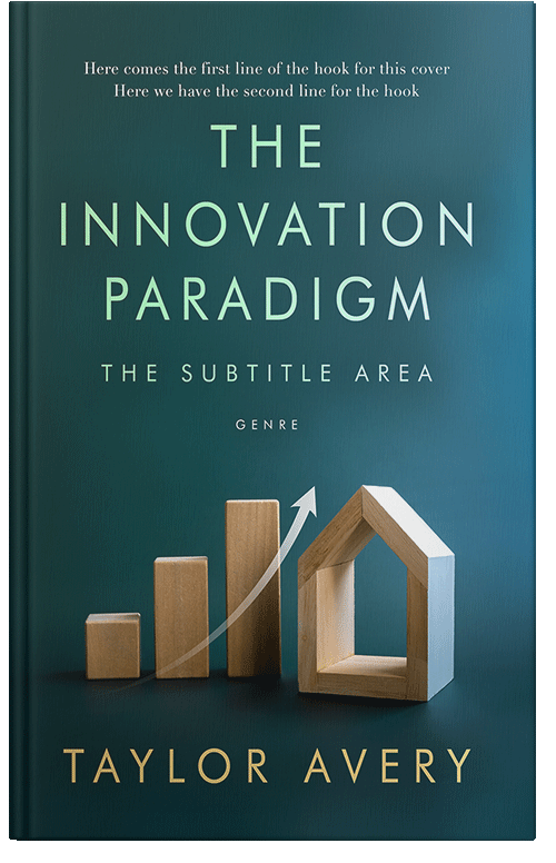 Front view of Elephant #15868 - Premade Business Book Cover