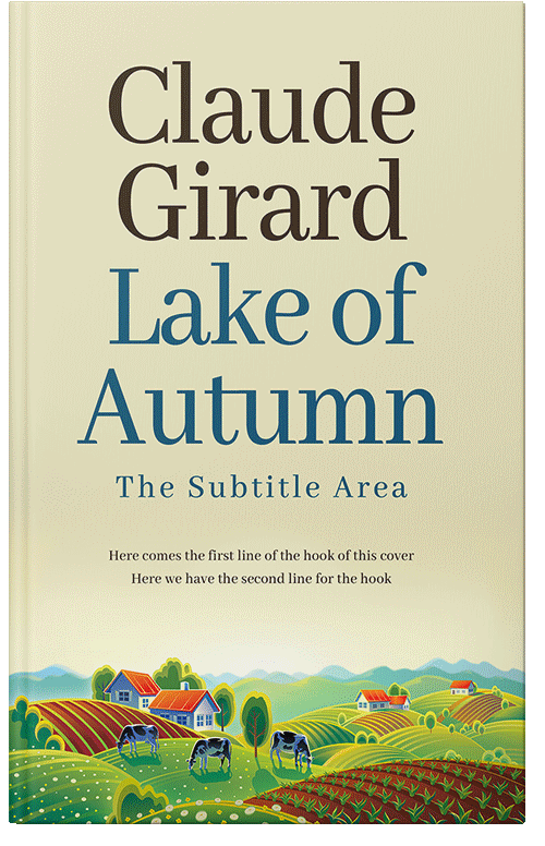 Front view of Aths Special #15883 - Premade Literary Fiction Book Cover