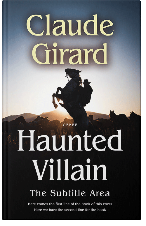 Front view of Shark #15890 - Premade Action & Adventure Book Cover