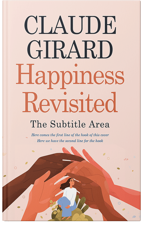 Front view of Premade Politics & Law & Society Book Cover - Linen