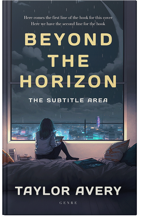 Front view of Premade Teen & Young Adult Book Cover - Mirage