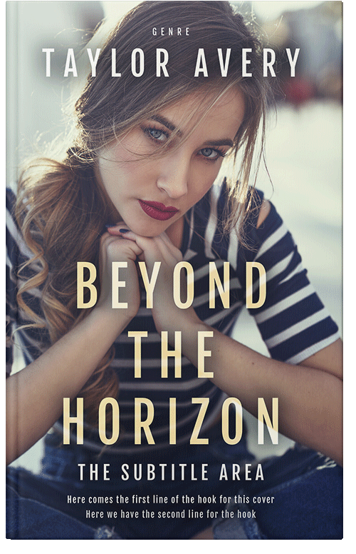 Front view of Premade Teen & Young Adult Book Cover - Tuna