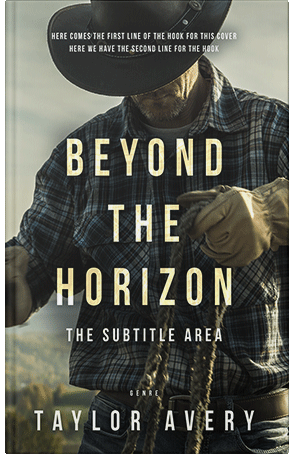 Pre Made Book Cover Foggy Gray