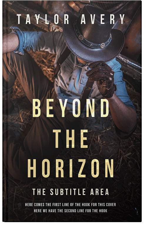 Front view of Cocoa Brown #15915 - Premade Action & Adventure Book Cover