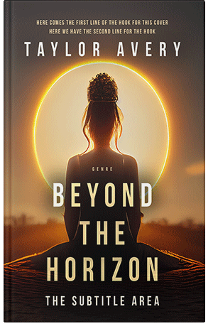 Pre Made Book Cover Harvest Gold