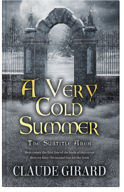 Front view of Premade Fantasy Book Cover - Abbey