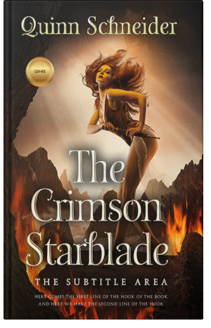 Pre Made Book Cover Calico