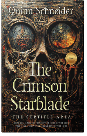 Pre Made Book Cover Tan