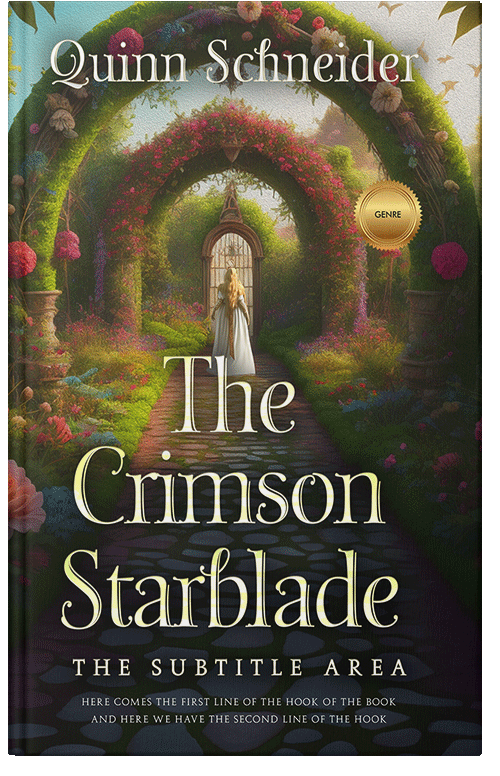 Front view of Premade Fantasy Book Cover - Zeus