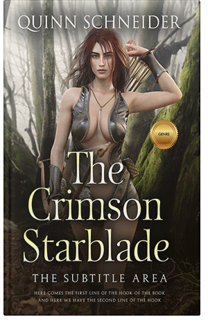 Pre Made Book Cover Vanilla