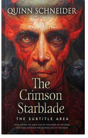 Pre Made Book Cover Raw Sienna