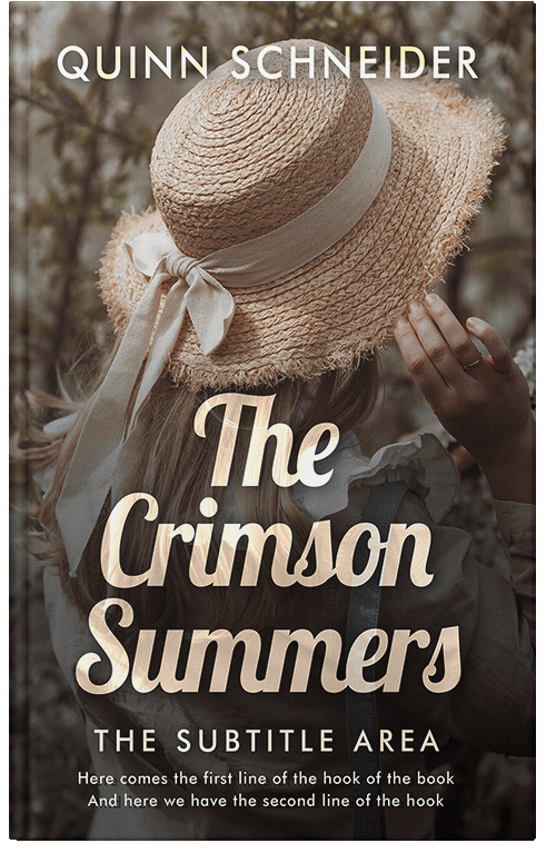 Front view of Premade Historical Book Cover - Birch