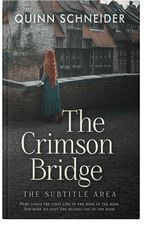 Front view of Premade Mystery & Thriller & Suspense Book Cover - Heavy Metal