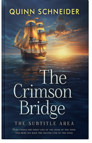 Pre Made Book Cover Tan