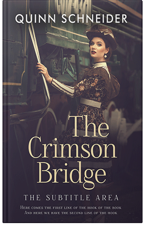 Pre Made Book Cover Ship Gray