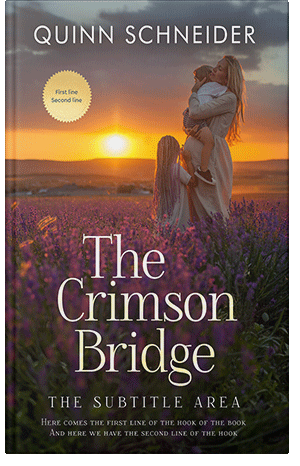 Pre Made Book Cover Woody Brown