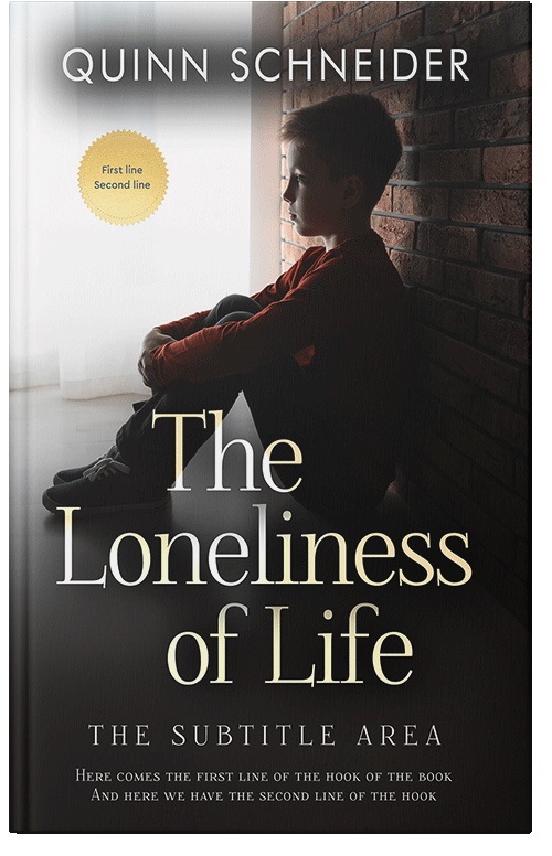 Front view of Premade Family & Parenting Book Cover - Moon Mist