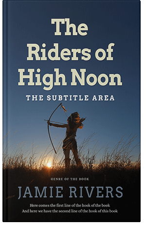 Pre Made Book Cover Mirage