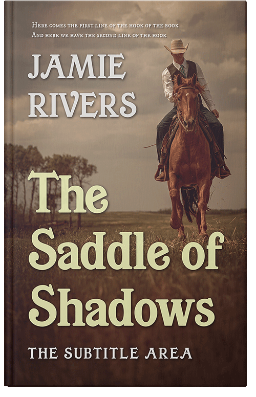 Front view of Premade Action & Adventure Book Cover - Millbrook