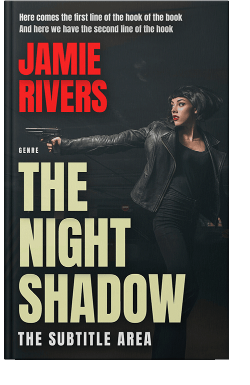 Front view of Gold Sand #15991 - Premade Mystery & Thriller & Suspense Book Cover