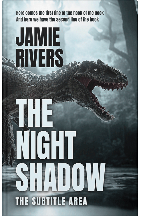 Front view of Premade Fantasy Book Cover - Aqua Squeeze