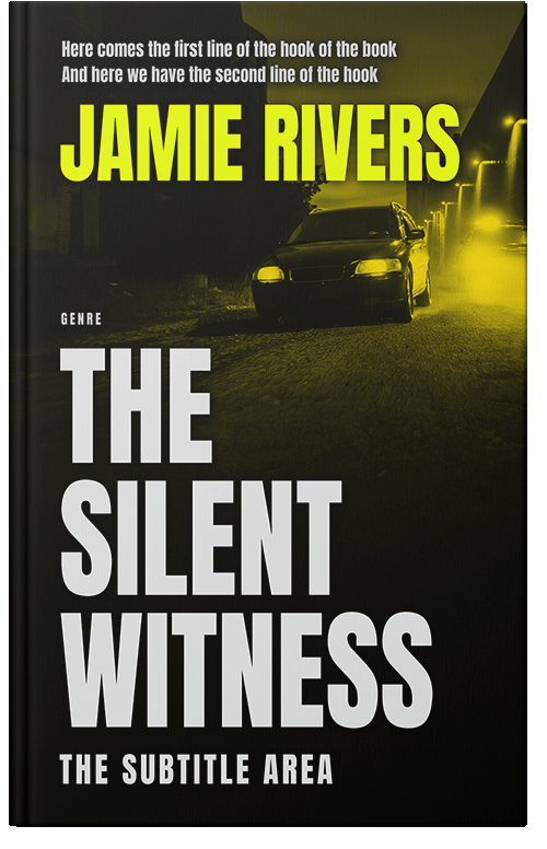 Front view of Premade Mystery & Thriller & Suspense Book Cover - Green Waterloo