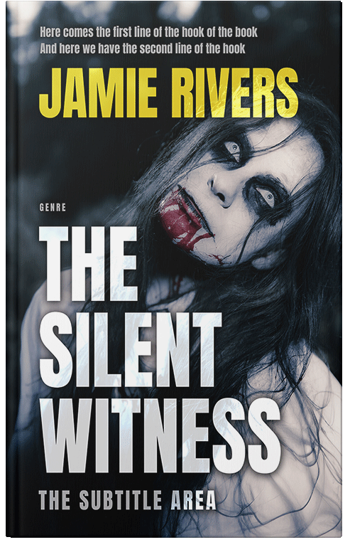 Front view of Premade Horror Book Cover - Bunker