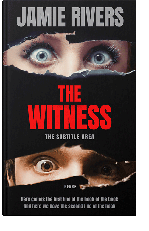 Front view of Cod Gray #16002 - Premade Mystery & Thriller & Suspense Book Cover