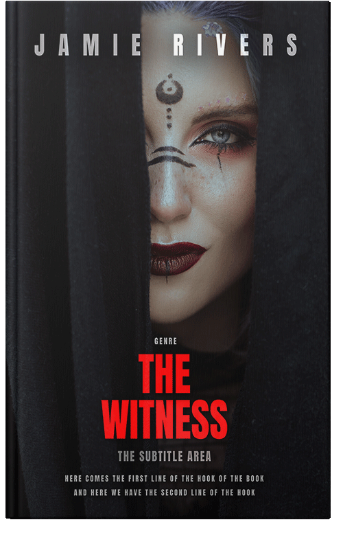 Front view of Premade Fantasy Book Cover - Cod Gray