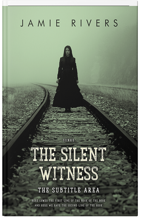 Front view of Premade Mystery & Thriller & Suspense Book Cover - Heavy Metal