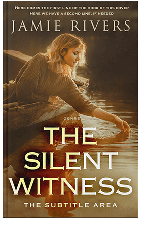 Pre Made Book Cover Bronze