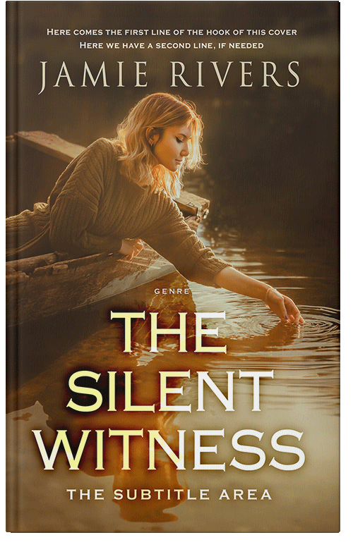 Front view of Bronze #16013 - Premade Romance Book Cover