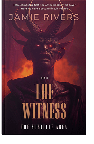 Pre Made Book Cover Aubergine