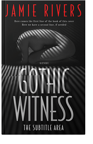 Pre Made Book Cover Cod Gray